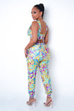 Candy Swirl Two Piece Pant Set