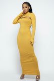 The Overdressed Mock Neck Top & Bodycon Dress