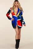 Setting Trends Mini Blazer Dress