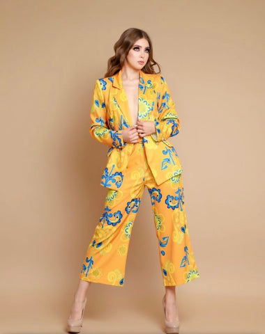 Sunny Dayz Blazer & Pant Suit