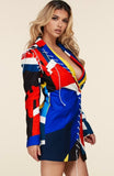 Setting Trends Mini Blazer Dress
