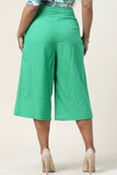 All About Me Wide Leg Bermuda Pants
