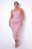 In Your Dreams Ruched Bodycon Dress