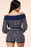 Allure Knit Shorts Set