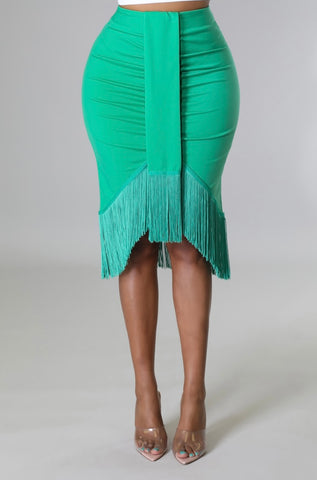 Gatsby Glam Fringe Skirt