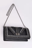 The Gothic Metal Studded Clutch