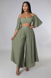 Pure Olive Pant Set