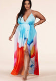 Walk On The Beach String Halter Maxi Dress