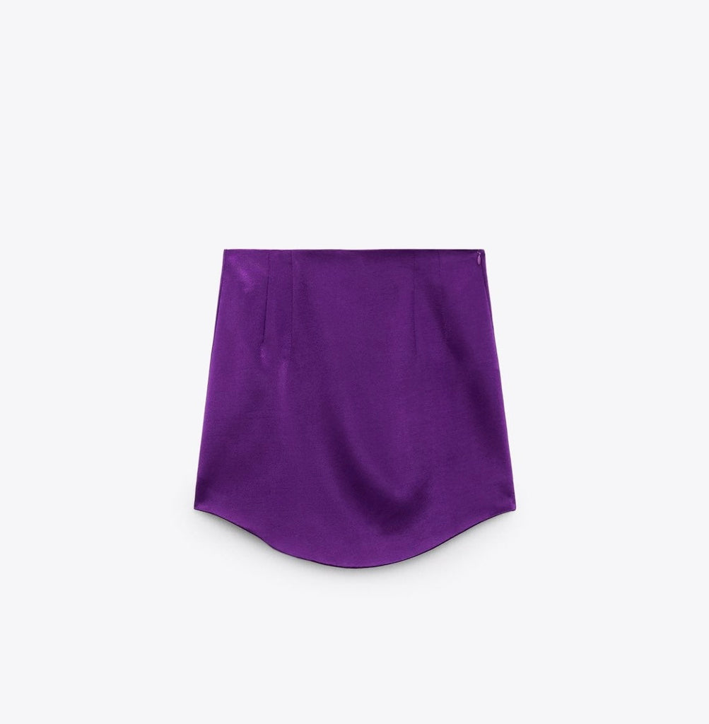 Purple Hue Mini Skirt