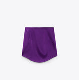 Purple Hue Mini Skirt