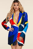 Setting Trends Mini Blazer Dress